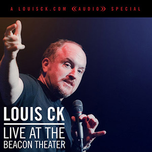 The artwork for Louis CK Live at the Beacon Theater